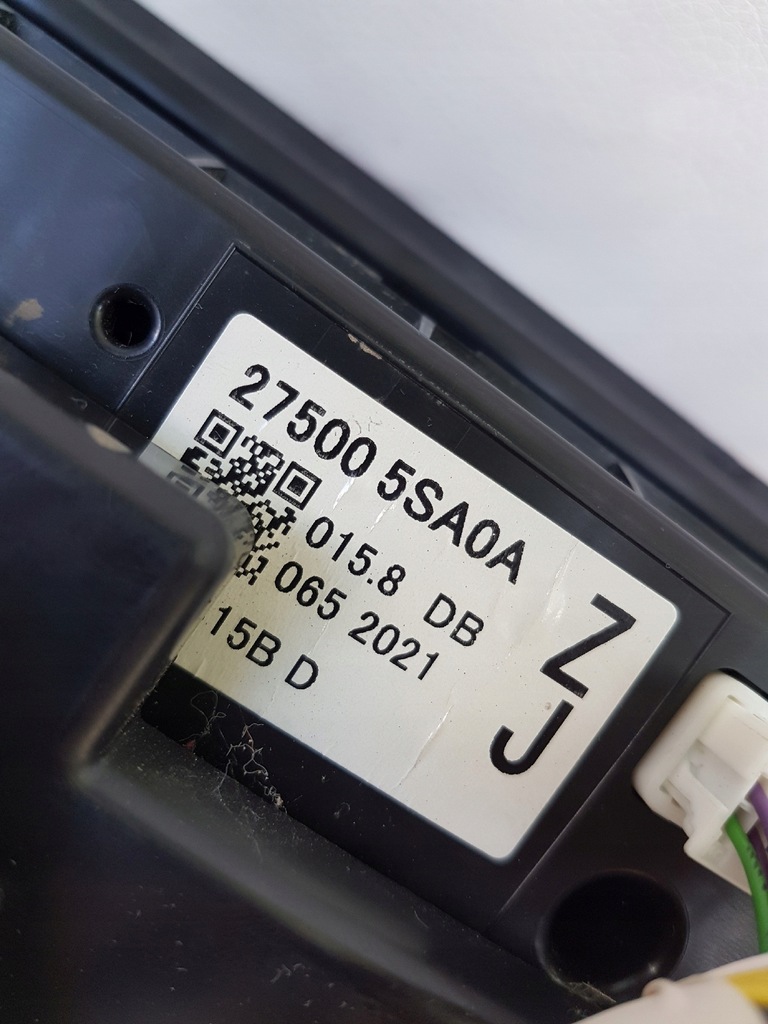 фото №6, Nissan leaf ii панель керування клімат-контроль