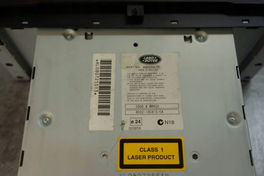 фото №2, Радио vux500570 land rover range sport l320