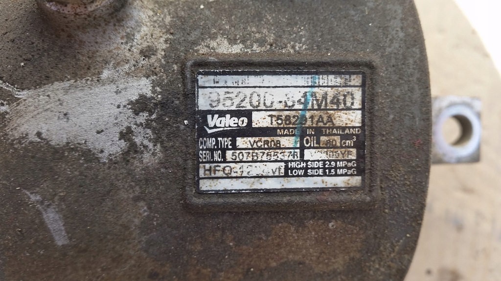 фото №5, Компресор кондиціонера suzuki celerio 1.0