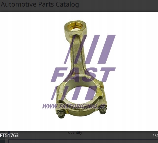 фото №2, Шатун ford transit 06 2.2 tdci