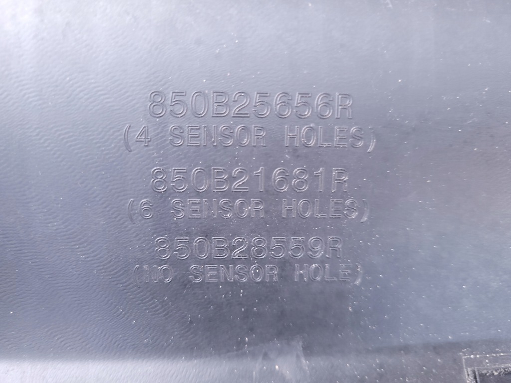 фото №10, Renault captur i | бампер дифузор спойлер задня задній lift 850b25656r | 1116