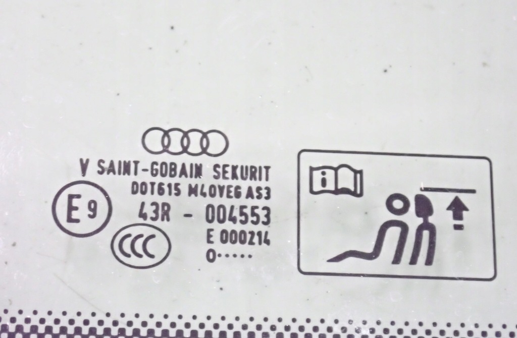 фото №13, Стекло кузовная левая as3 q5 fy 80a 80a845297j