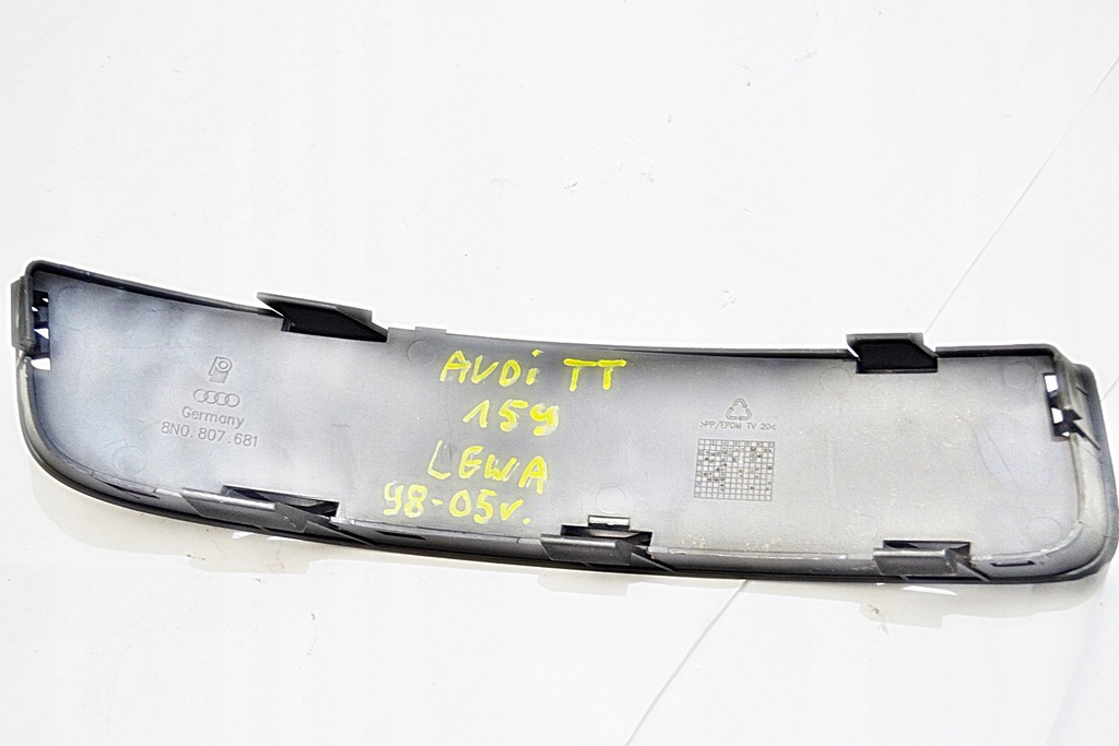 фото №6, Audi tt решётка бампера левая 8n0807681 nowa orygin