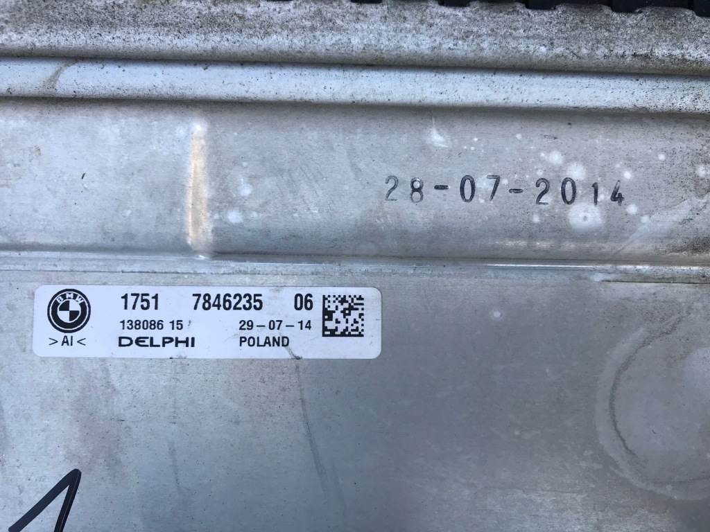 фото №13, Радиатор воздуха интеркулер bmw m3 f80 7846235