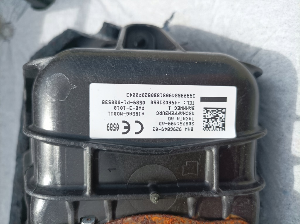 фото №10, Bmw x1 f48 15- приборная панель приборная usa сработавшая