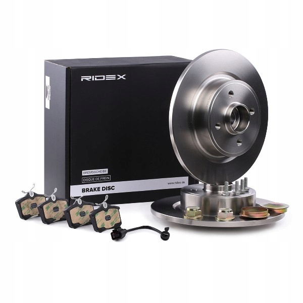 фото №2, Ridex набір do гальм гальма дискові задня do renault twingo ii cn0