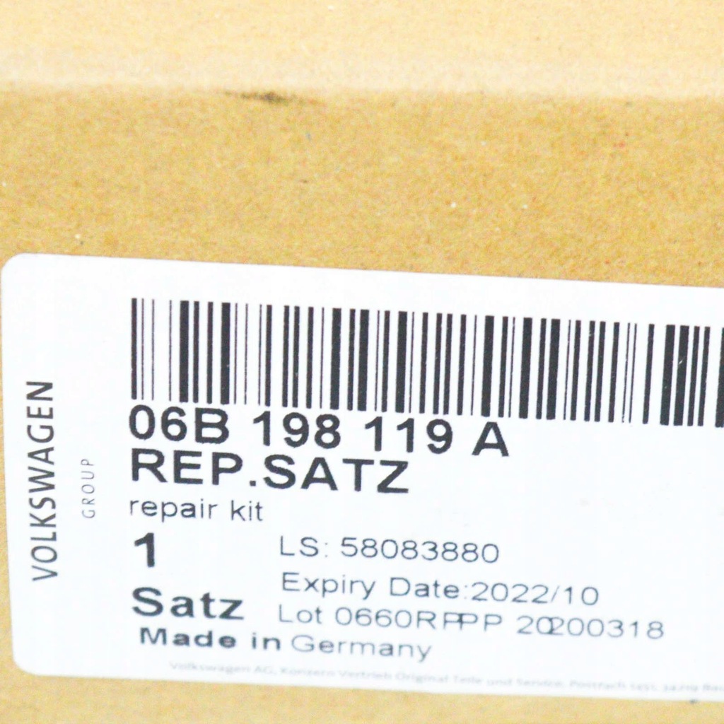 фото №11, Набір ремінь розподільного валу audi a4 b6, ролик натягувача насоса wody 06b198119a oem