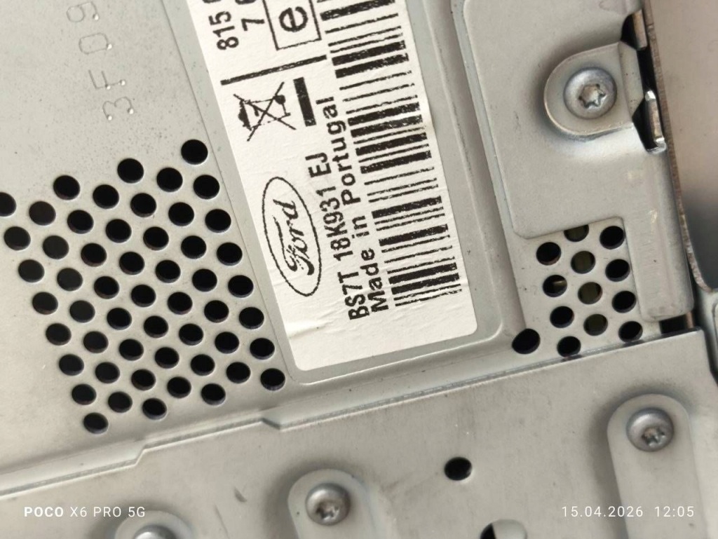 Станція мультимедійна середина радіо ford mondeo mk4 bs7t18k931ej Доставка