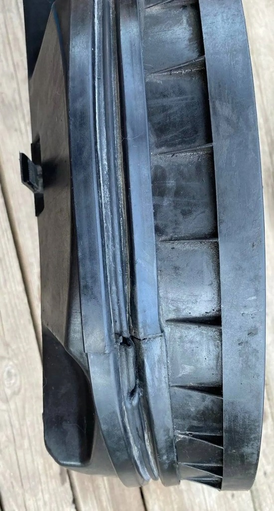 фото №5, Mercedes-benz w124 2,3 m102 корпус вентилятора радіатора