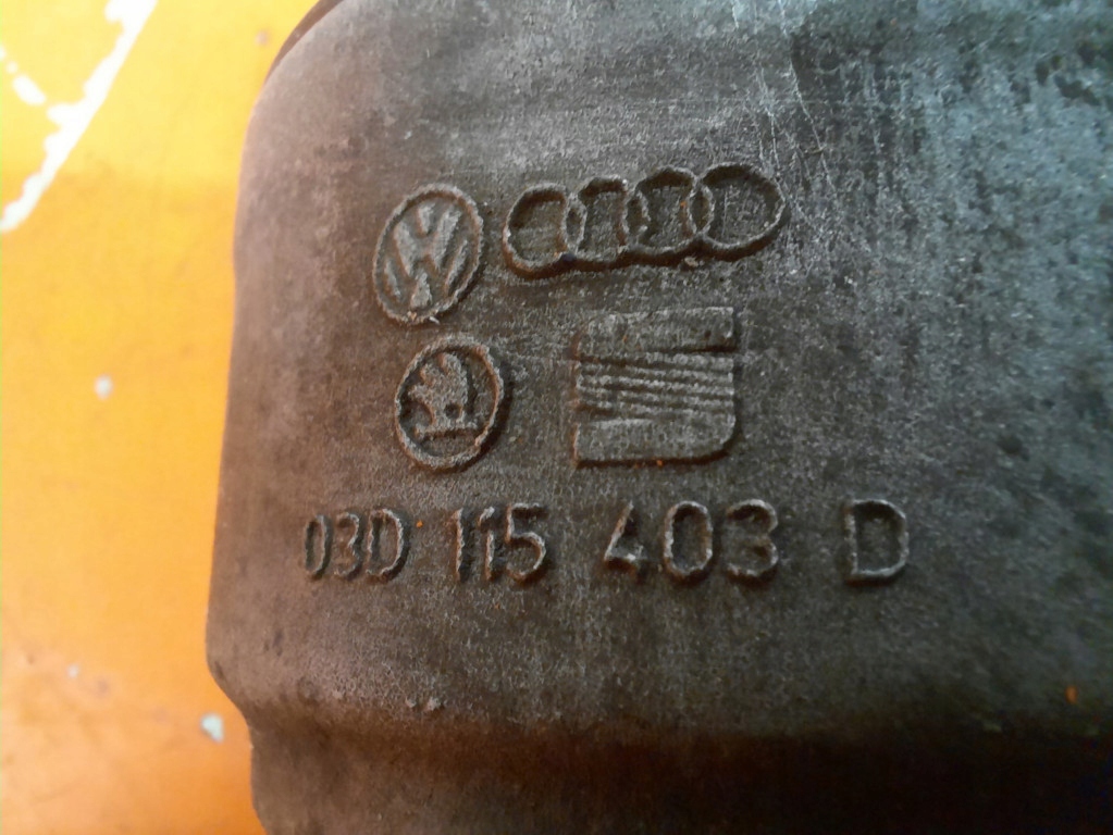 Volkswagen fox 1.2mt 55km 05-09 корпус фільтра оливи 03d115403d bmd Недорого