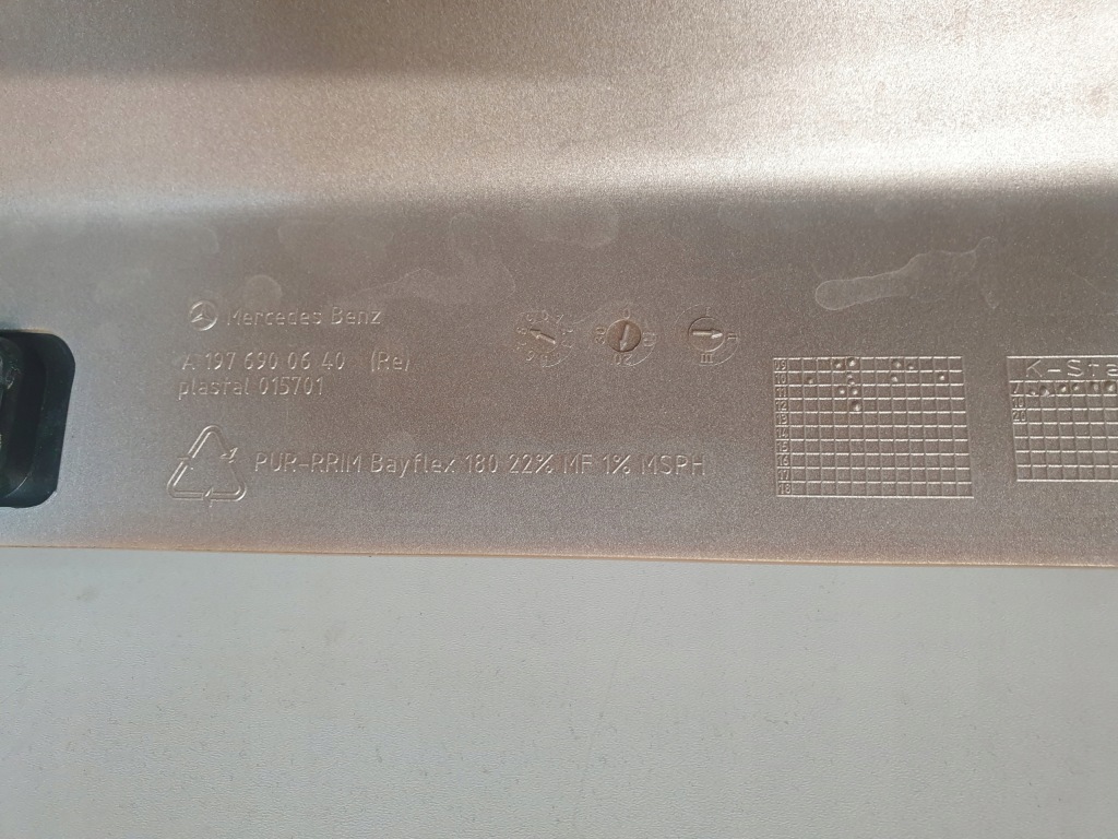 фото №3, Молдинг порог правая mercedes sls amg w197 cabrio