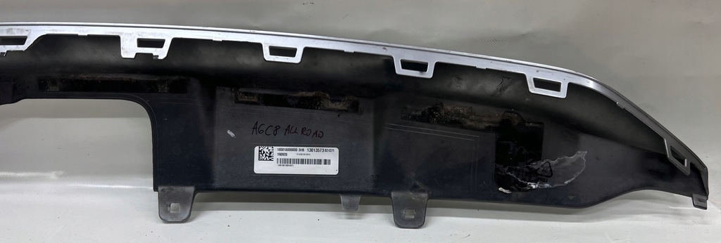 фото №9, Audi a6 c8 allroad дифузор бампера заднього