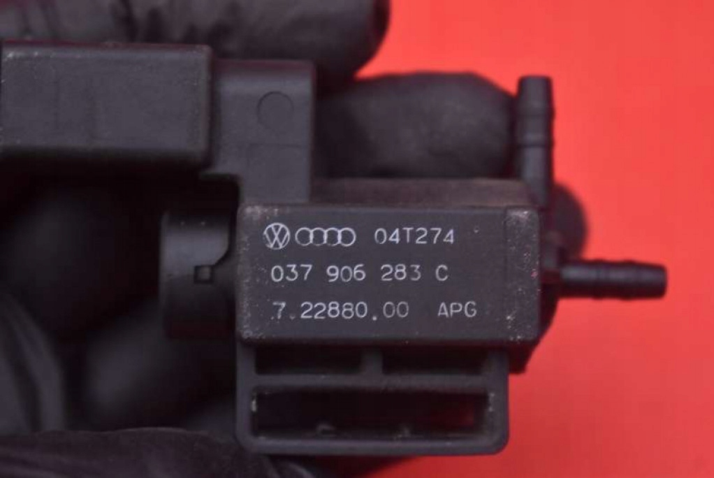 фото №7, Клапан вакууму 037906283c bentley continental 1 i gt 6.0 w12 560 km