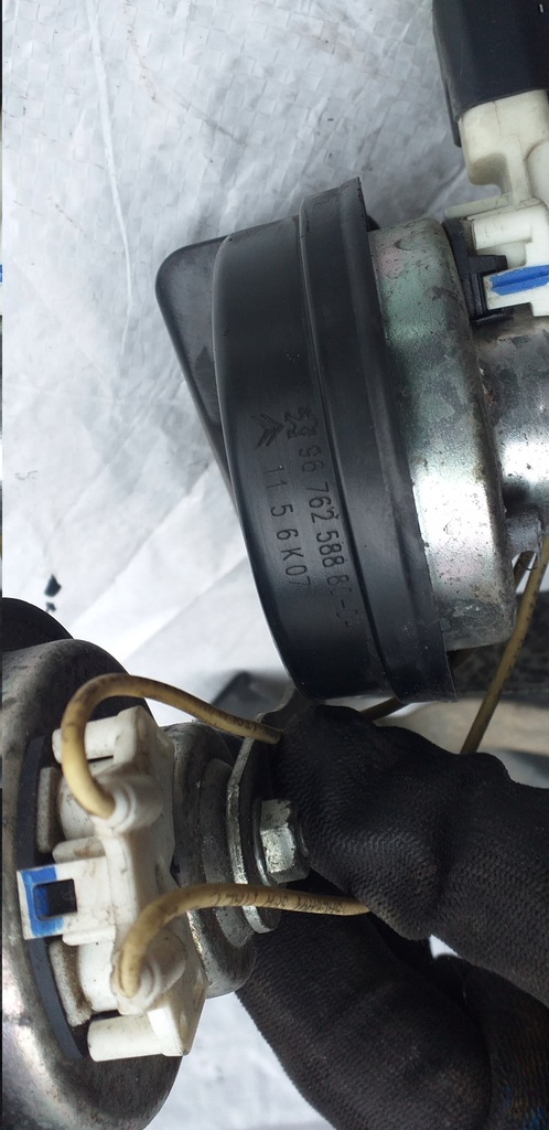 фото №7, Peugeot 308 ii t9 13r- клаксон сигнал звуковой 9676258880