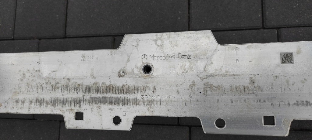 фото №6, Mercedes c klasa w206 балка бампера перед