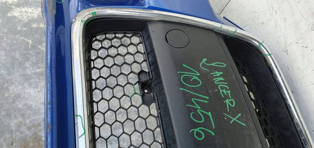 фото №6, Mitsubishi lancer x 10 hb бампер перед передний