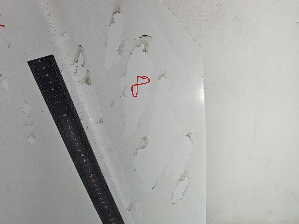 фото №11, Капот передняя fiat doblo i lift 05-10 белый