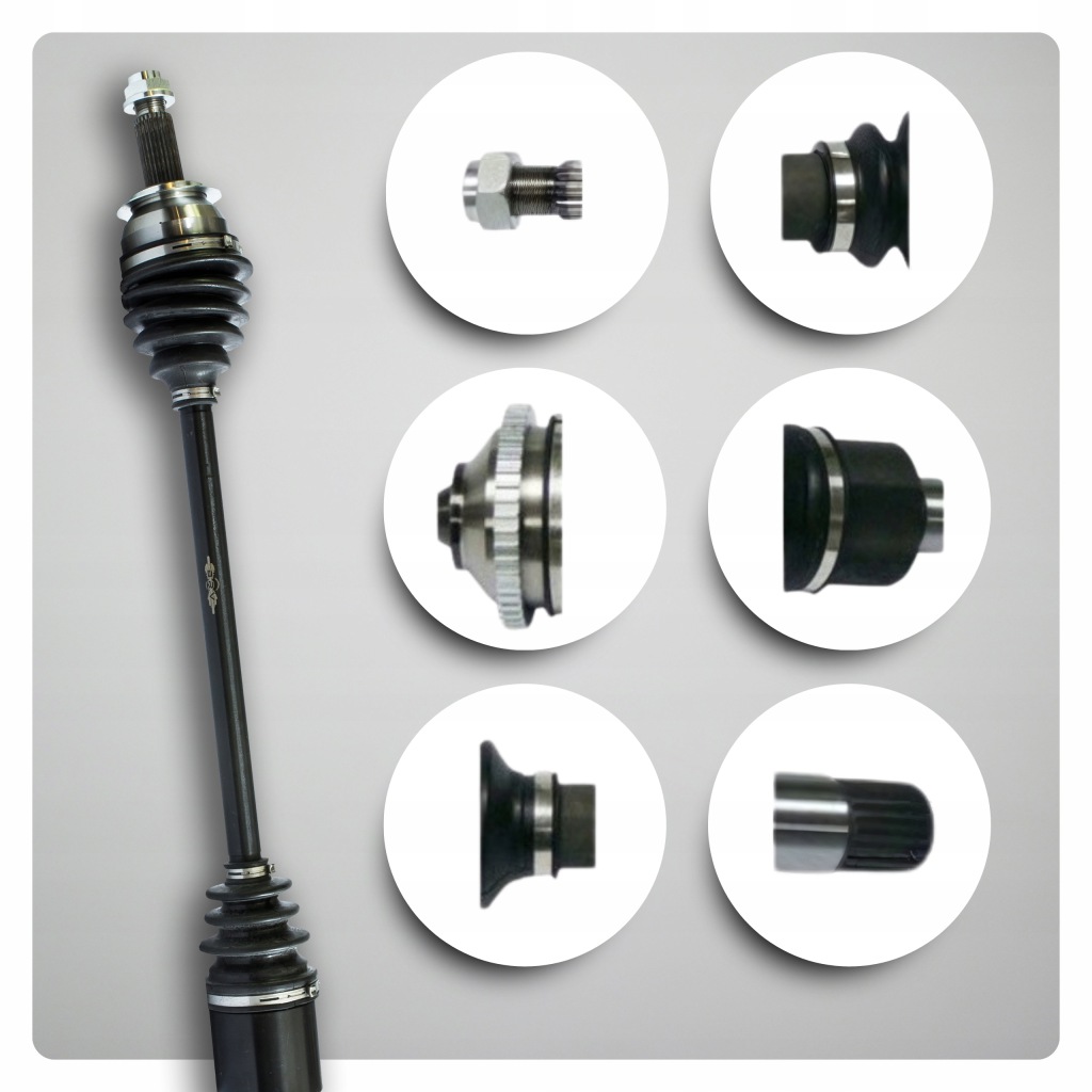 фото №8, Привідний вал ліва права subaru legacy iv 2.0 awd 2.0 r awd nowa