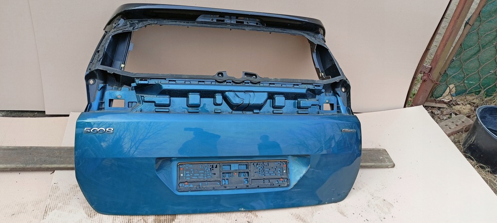 фото №4, Крышка багажника задняя задняя peugeot 5008 ii 2 16-21rok oryg