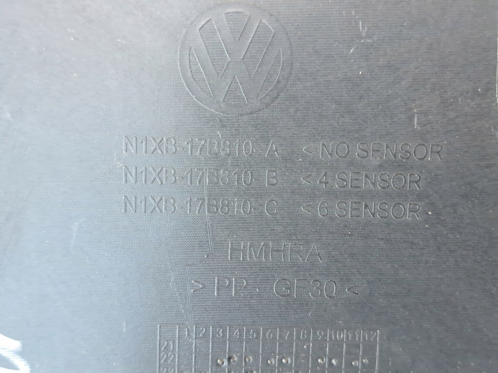 фото №11, Vw amarok 2 ii бампер задня pdc