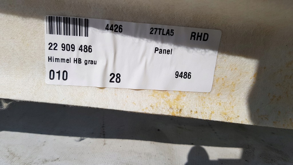 фото №12, Стеля opel insignia хетчбек