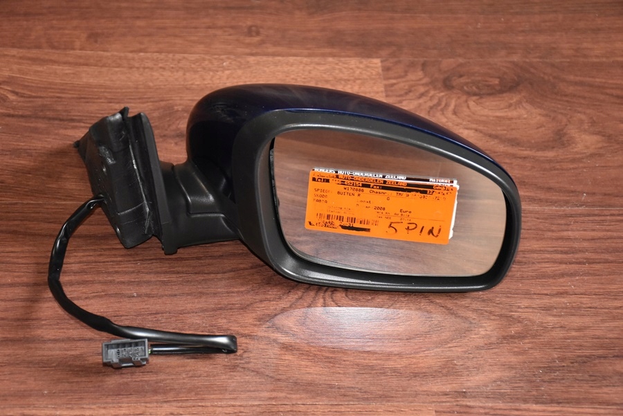 фото №1, Зеркало правое 5pin skoda fabia ii rs lift r-2012