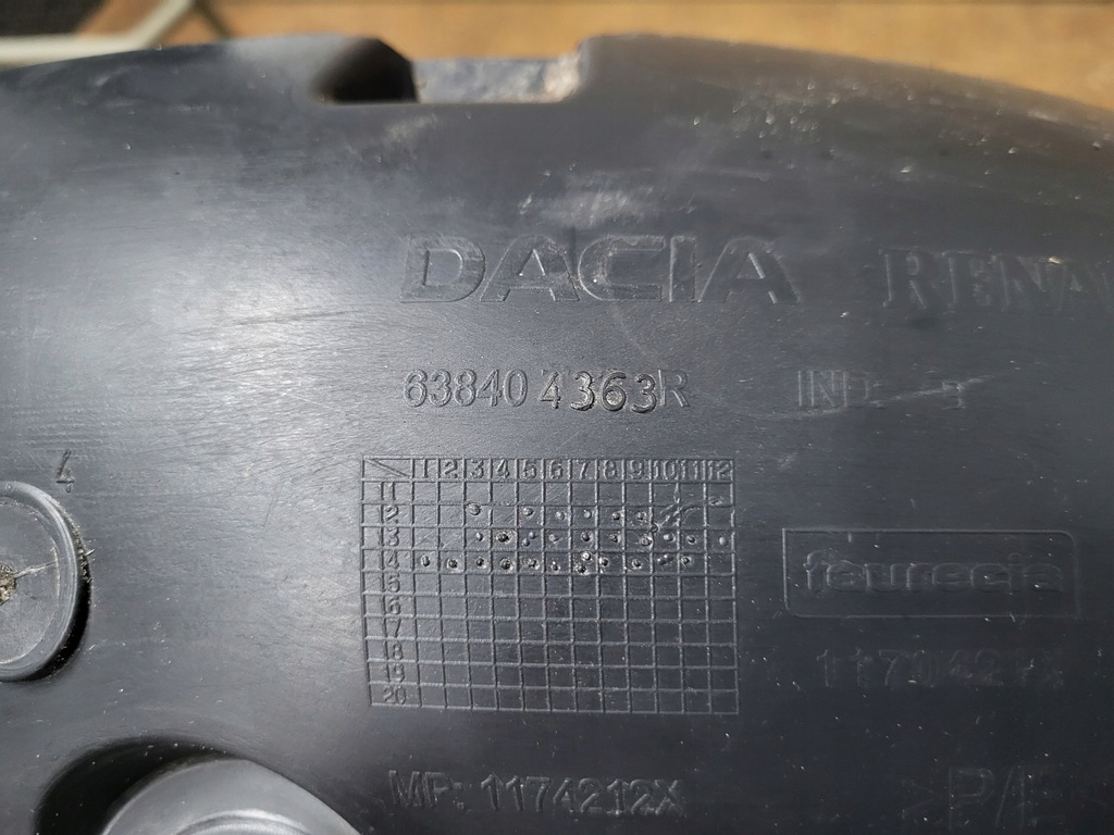 фото №7, Dacia sandero ii 2 підкрилок передні перед праве