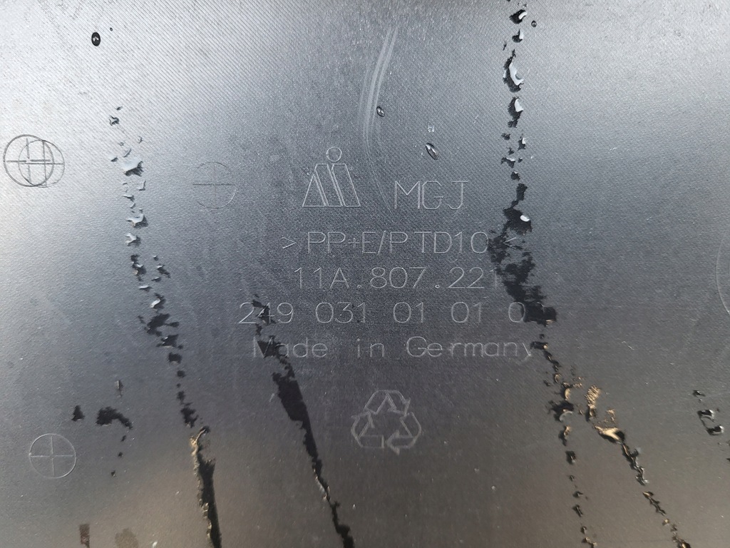 фото №7, Vw id.4 id4 бампер передній підсилювач 11a807221