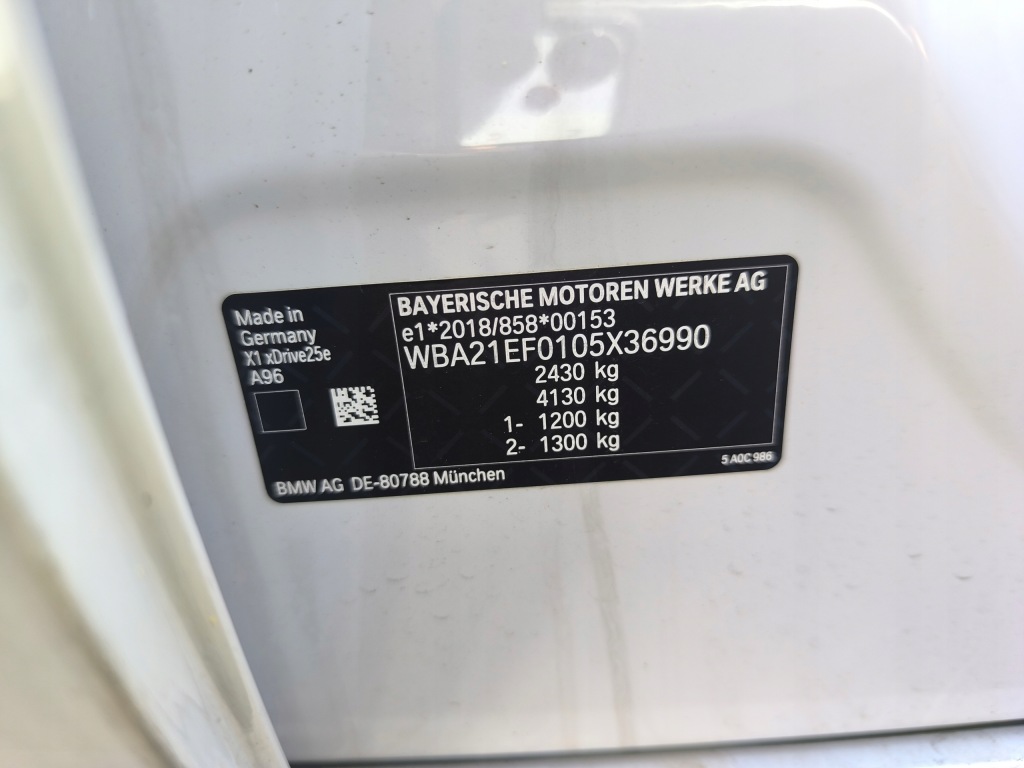 Bmw x1 25e u11 225 u06 двигатель комплектный  1.5 b38a15p гибрид phev plugin Доставка