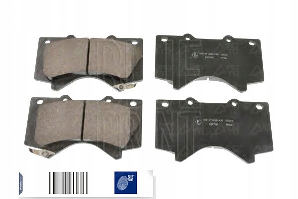 фото №2, Гальмівні колодки гальмівні перед lexus lx