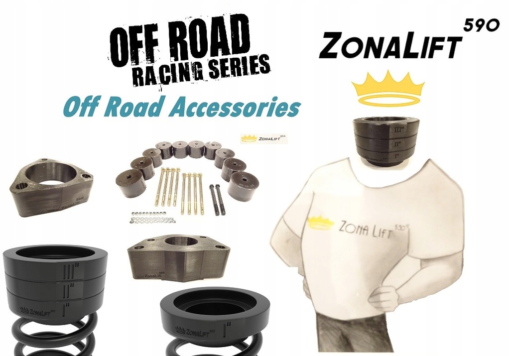 фото №12, Hyundai santa fe i прокладки пружини перед + 30mm