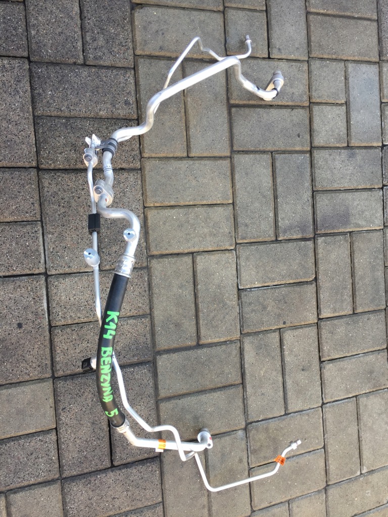 фото №1, Micra k14 бензин пабтрубок  трубки провода кондиционера