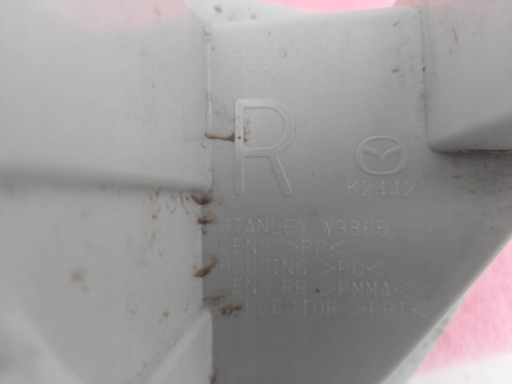 фото №6, Mazda cx5 ii 17- відбивач w бампер правий задня задній