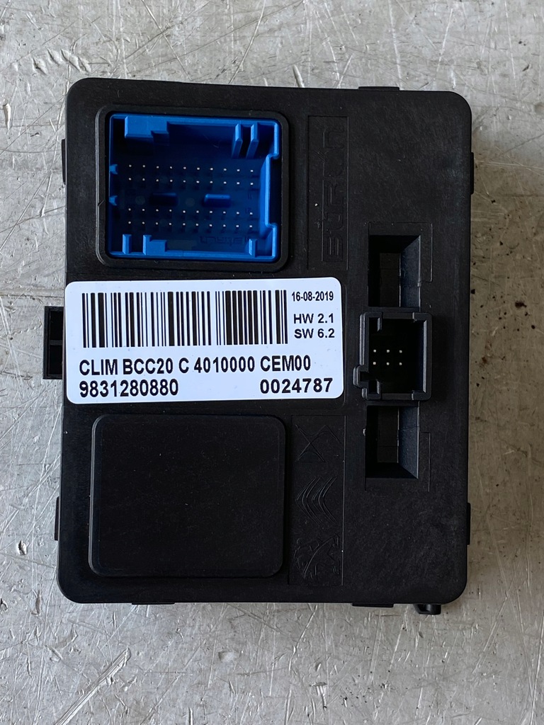 фото №1, Модуль блок керування opel corsa f 9831280880