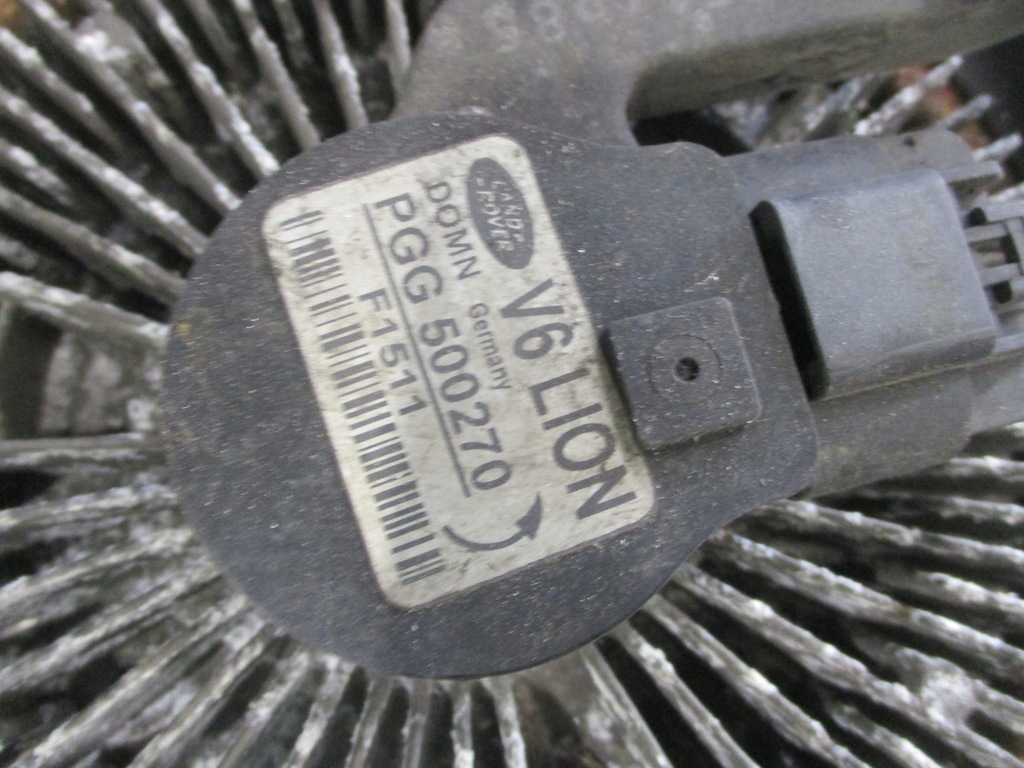 фото №3, Вентилятор сцепление вязкостная вязкостная муфта range rover l320 pgg500270