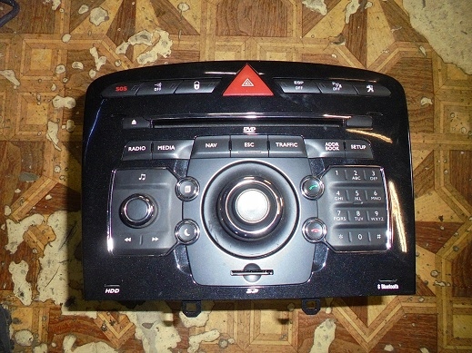 фото №1, Peugeot rcz радио навигация 96779313xn