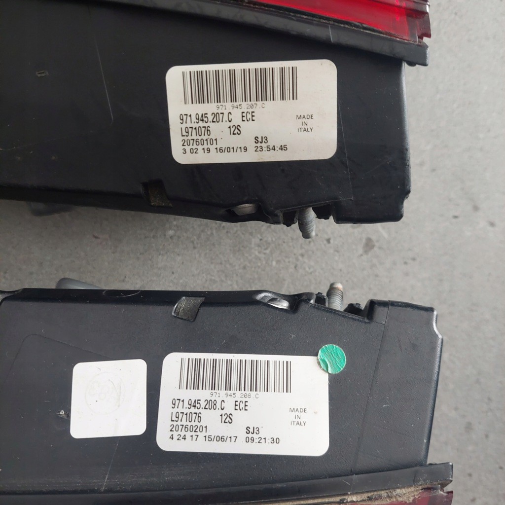 фото №6, Porsche panamera 971 лампа задня ліва права eu