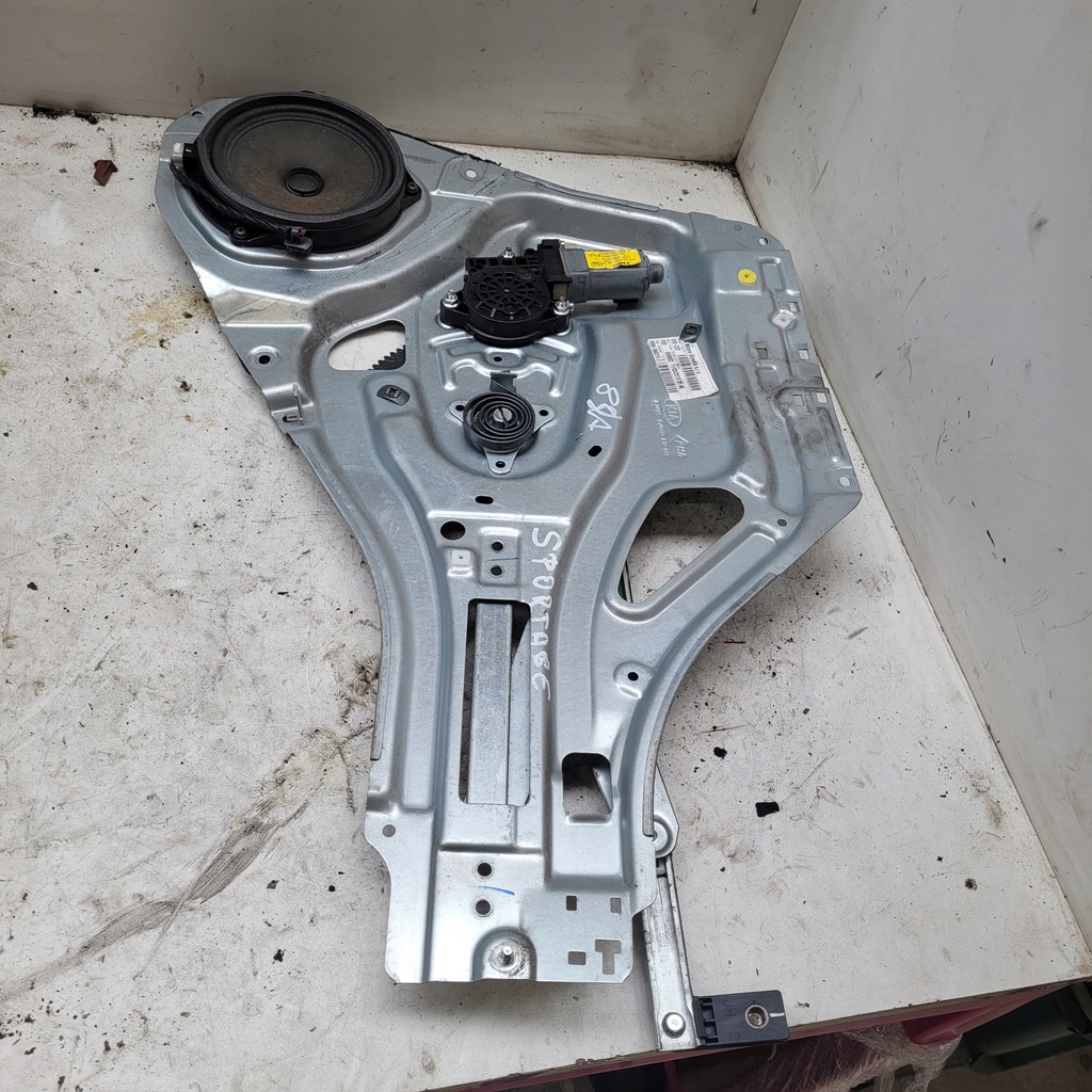 фото №1, Механизм подъемник стекло правый перед kia sportage