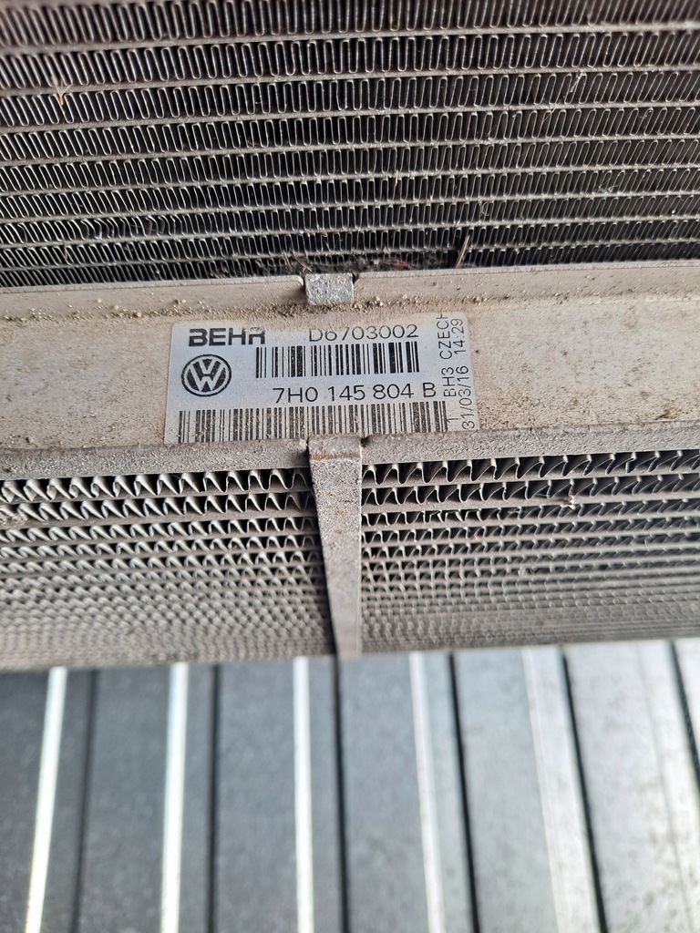 фото №9, Комплект радиатор вентилятор volkswagen vw t6 2.0 d 7e0121207d