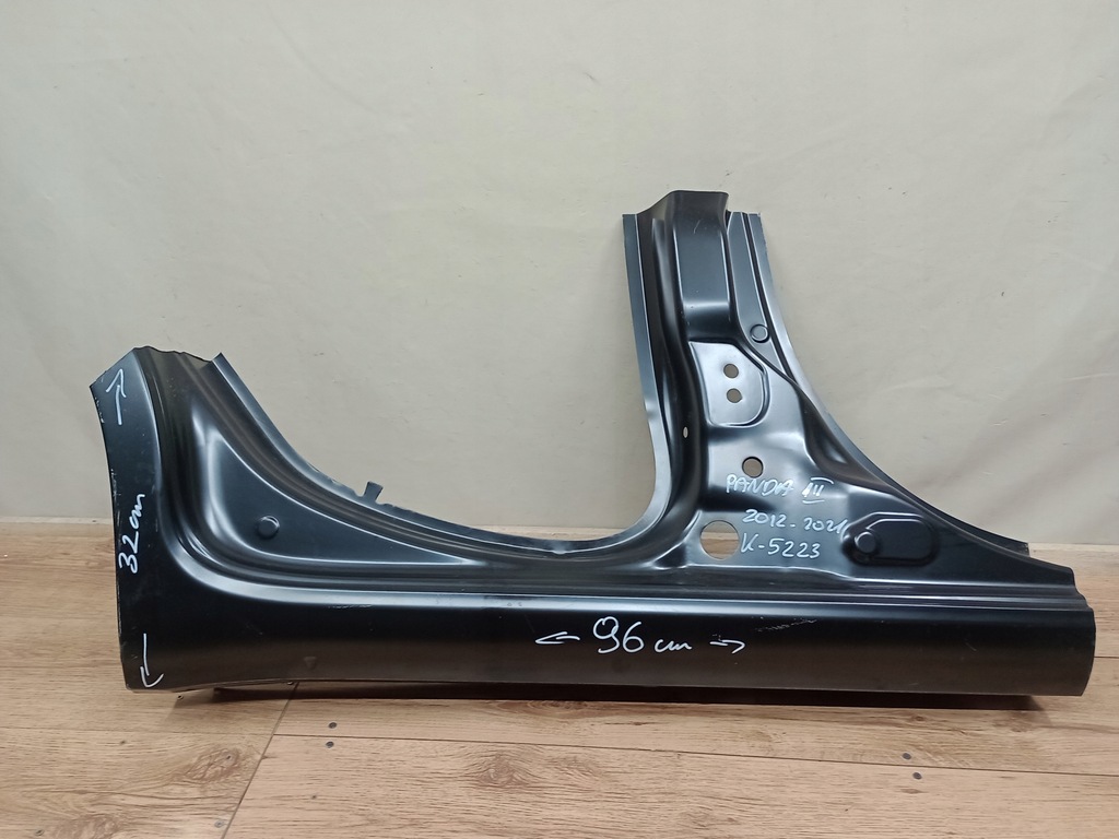 фото №1, Fiat panda iii 2012-2021 порог блок двигателя правый задняя