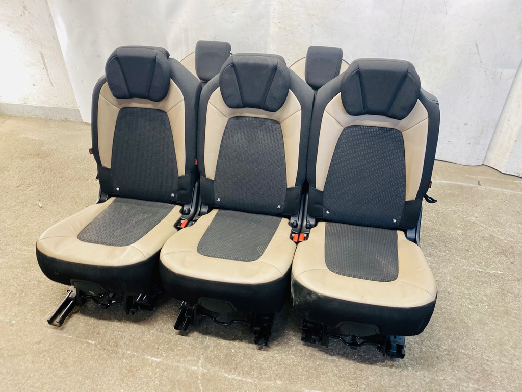 фото №12, Комплект сидений сиденья полукожа переходник c4 grand picasso ii 7 человек