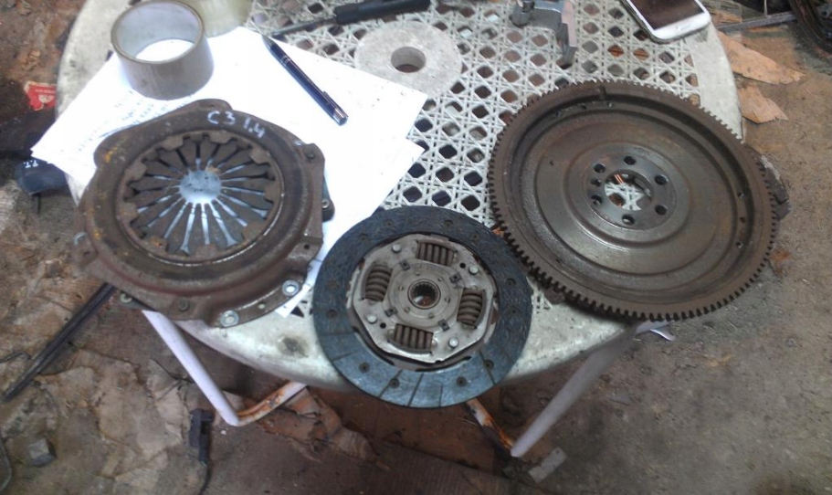 фото №1, Citroen c2 c3 1.4 8v - сцепление диск прижим