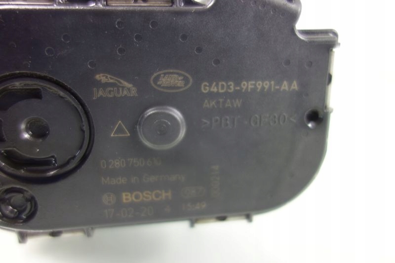 фото №5, Дроссельная заслонка jaguar f-pace 2.0d 2016-