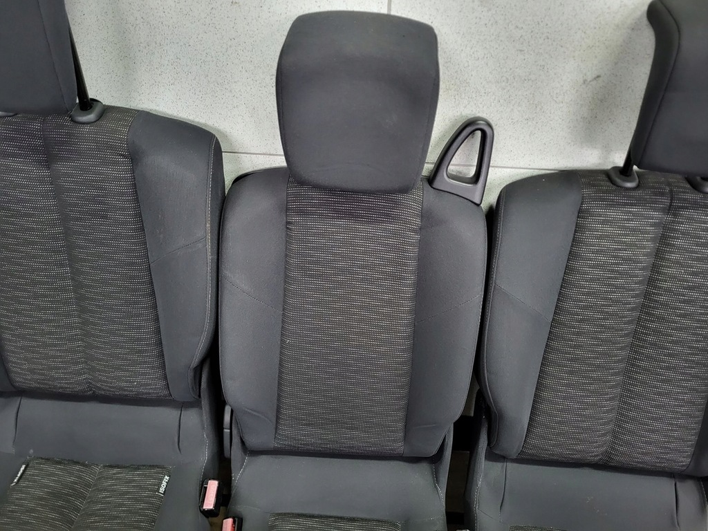 фото №7, Renault scenic ii lift сидіння сидіння ii rzędu заднє сидіння