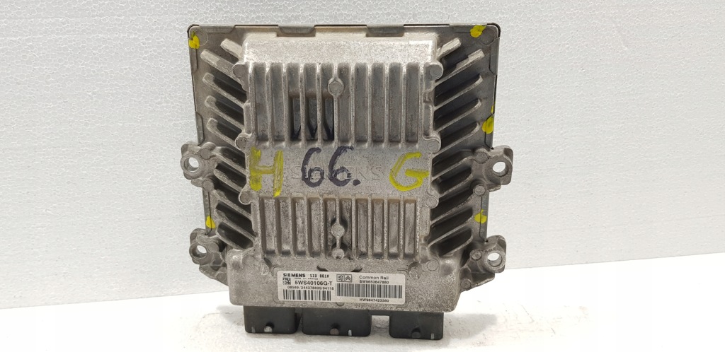 фото №1, Citroen xsara 2.0 hdi бортовой компьютер двигателя rhy #66