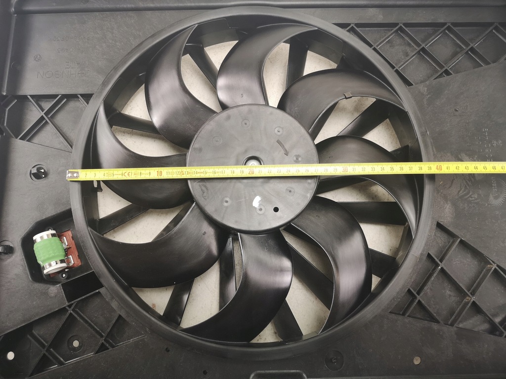 фото №13, Вентилятор радіатора alfa romeo 159 1.9 jtdm 2005-2010 новий oryg 60692220