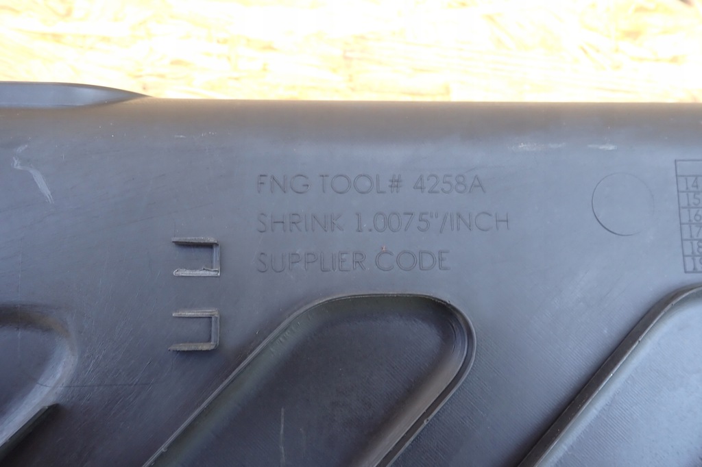 фото №11, Nissan navara np300 накладка защита бампера задняя 85064-4kjoa