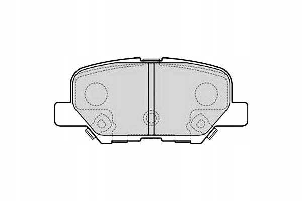Гальмівні колодки гальмівні citroen c4 aircross mazda 6 mitsu Ціна