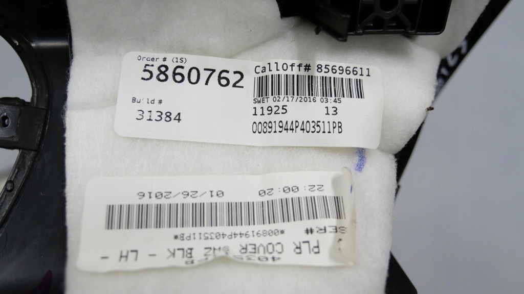 фото №8, Bmw x4 f26 защита стойка c левая czarna anthrazit 7363963