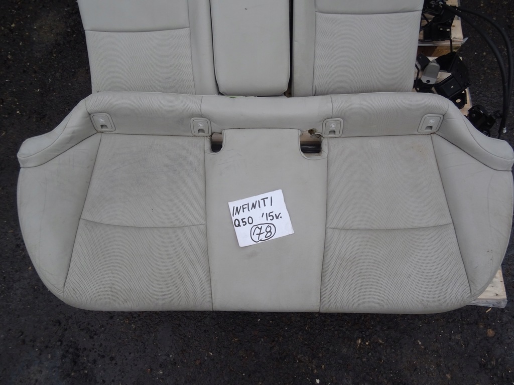 фото №8, Infiniti q50 сиденья сиденье обивка кожа 2015rok uk